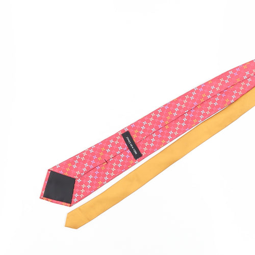 Jones New York Men's Pink Floral Silk Tie