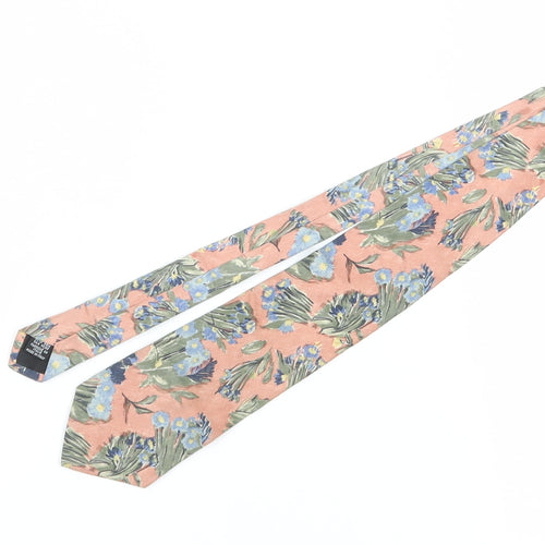 Hugo Boss Floral Silk Men's Tie Multicoloured