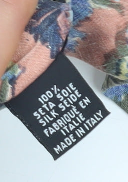 Hugo Boss Floral Silk Men's Tie Multicoloured