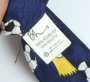 BHS Men's Blue Simpsons Cartoon Tie