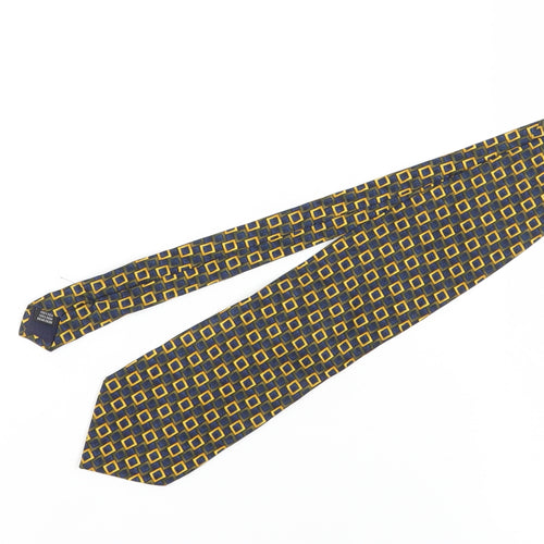 Ciro Citterio Men's Multicoloured Geometric Silk Tie
