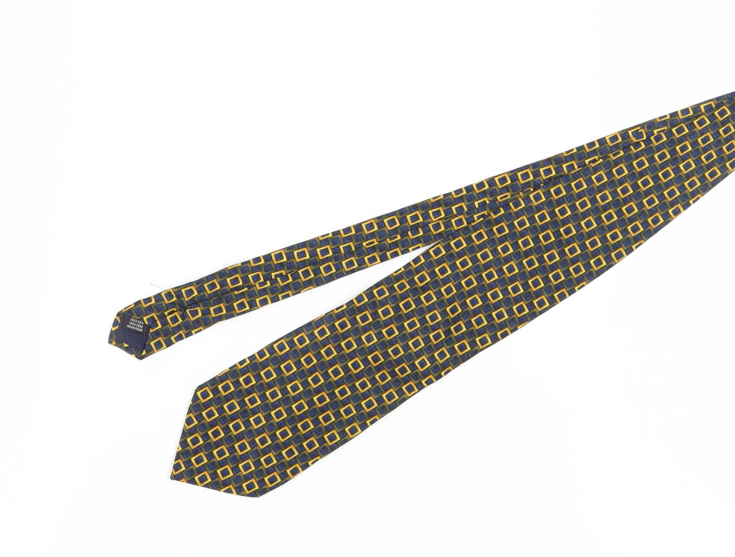 Ciro Citterio Men's Multicoloured Geometric Silk Tie