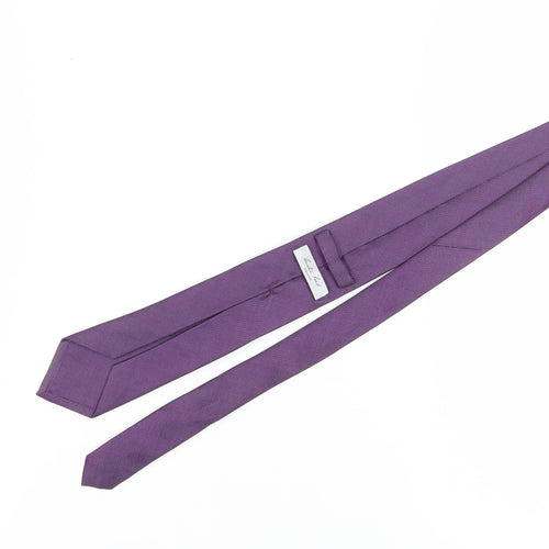 Austin Reed Men's Purple Silk Slim Tie One Size