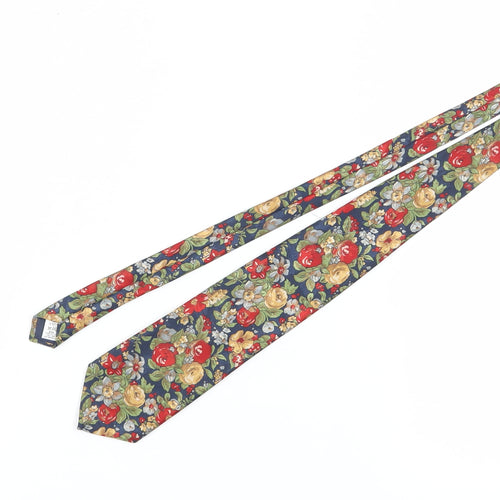 Marks and Spencer Mens Floral Tie Multicoloured Polyester