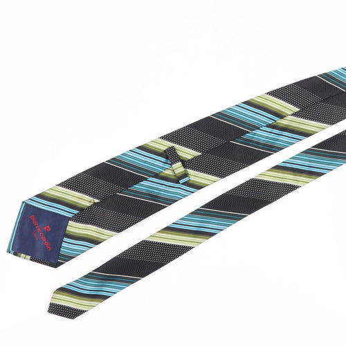 Pierre Cardin Men's Striped Silk Tie