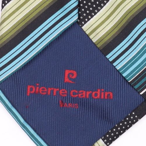 Pierre Cardin Men's Striped Silk Tie