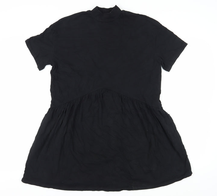 ASOS Women's Black T-Shirt Dress Size 8 Casual
