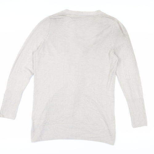 Marks and Spencer Women Grey Cardigan Size 16