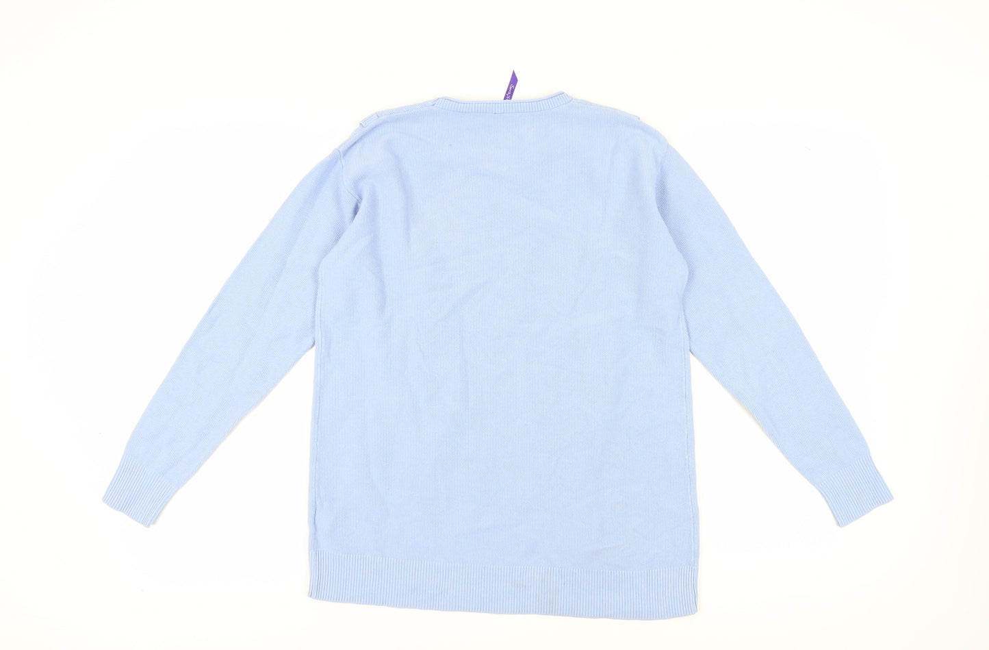 Seraphine Women's Blue Knit Pullover Jumper S