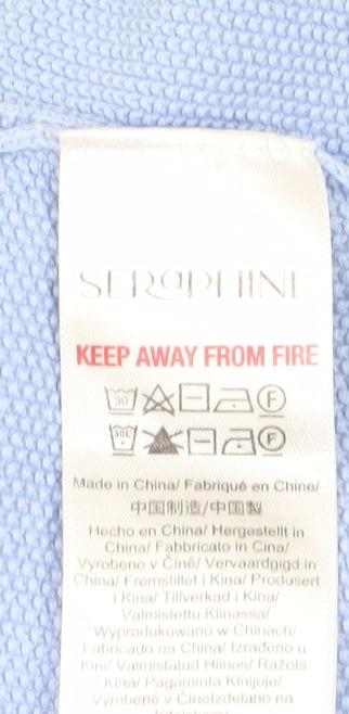 Seraphine Women's Blue Knit Pullover Jumper S