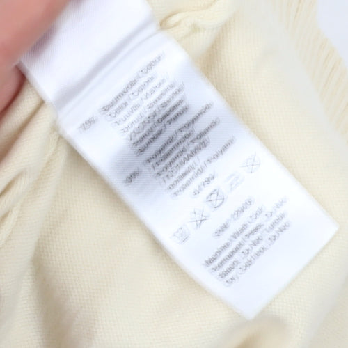 Bonprix Women’s Beige V-Neck Pullover Jumper Size 12