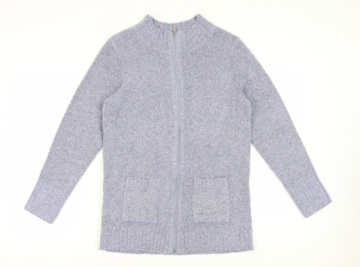 Julipa Women's Grey Full Zip Jumper, Size 12/14