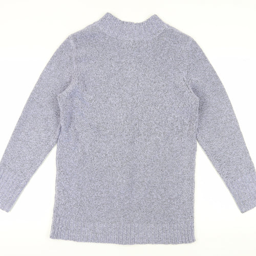 Julipa Women's Grey Full Zip Jumper, Size 12/14