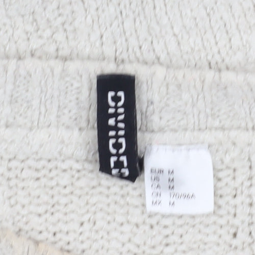 Divided Women's Ivory Cable-Knit Pullover Jumper