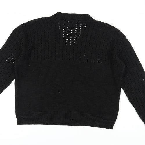 Dorothy Perkins Women's Black V-Neck Pullover Jumper