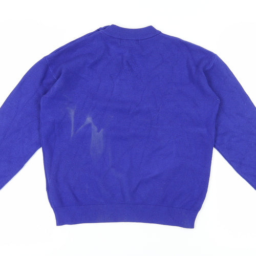 Marks and Spencer Women's Blue Pullover Jumper Size S