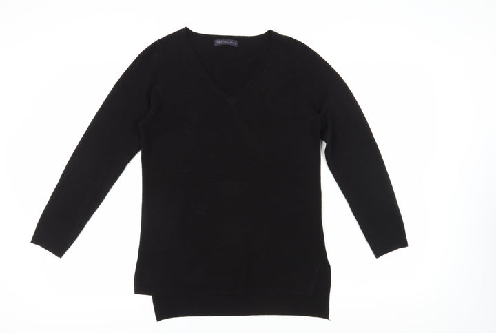 Marks and Spencer Women's Black V-Neck Pullover Jumper