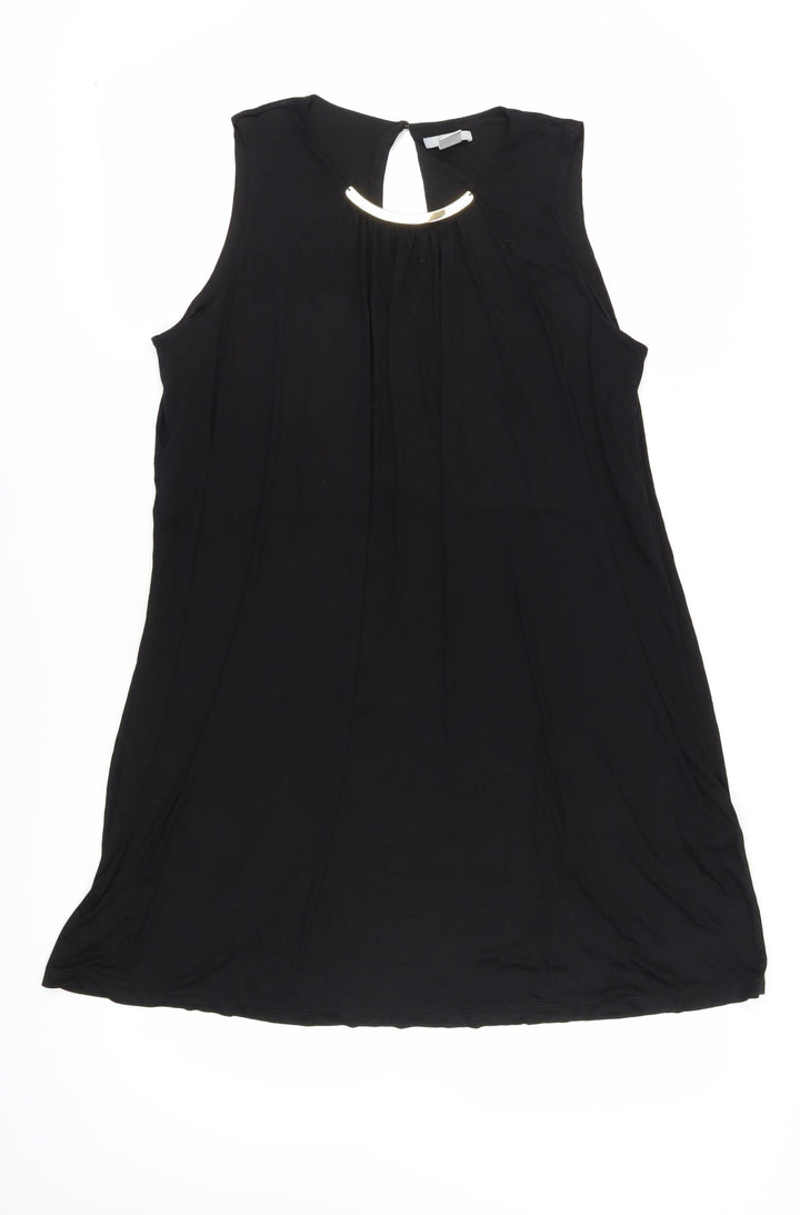 H&M Women's Black M Shift Dress Sleeveless Summer