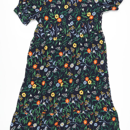 Marks and Spencer Women's Viscose Floral Midi Dress