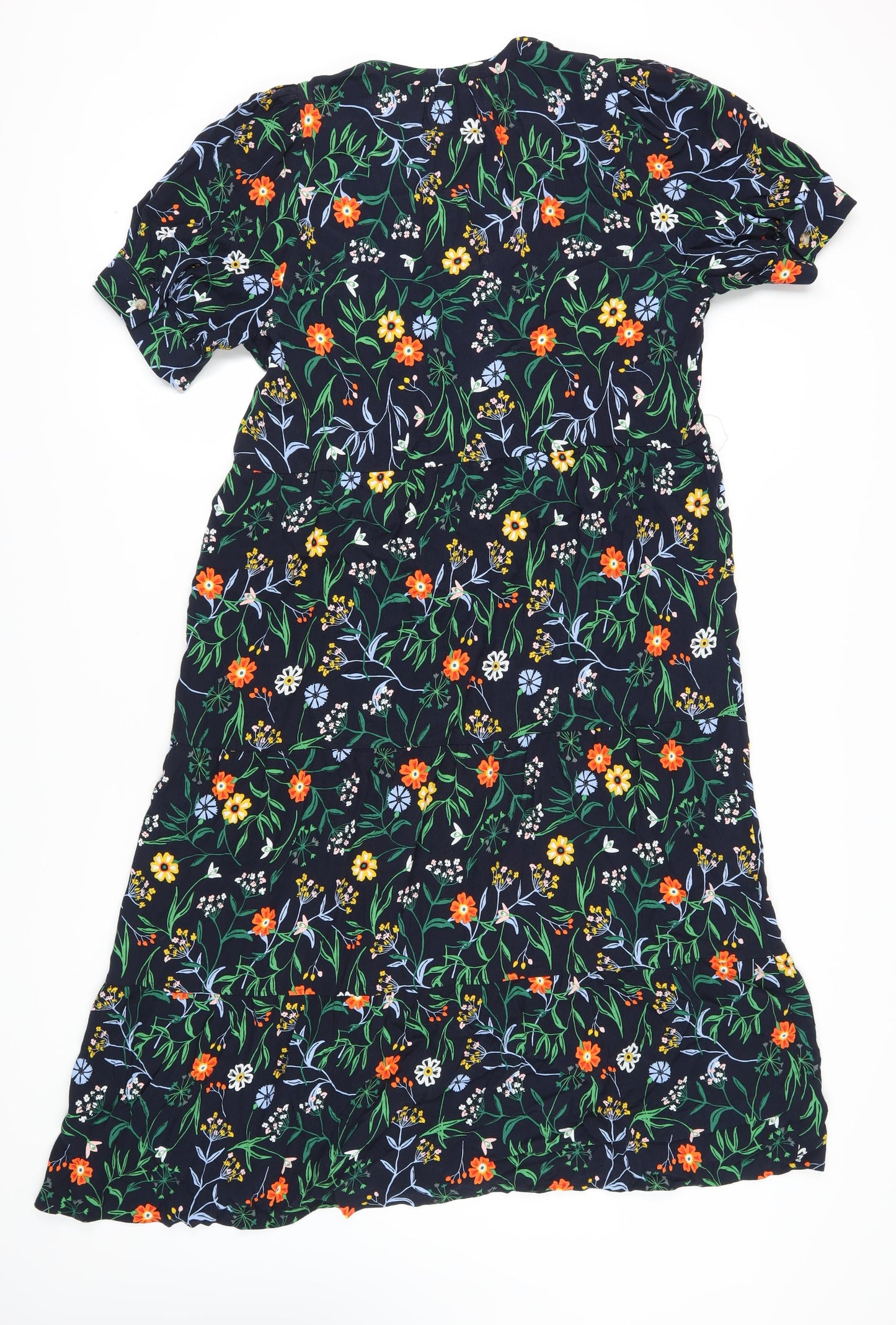 Marks and Spencer Women's Viscose Floral Midi Dress