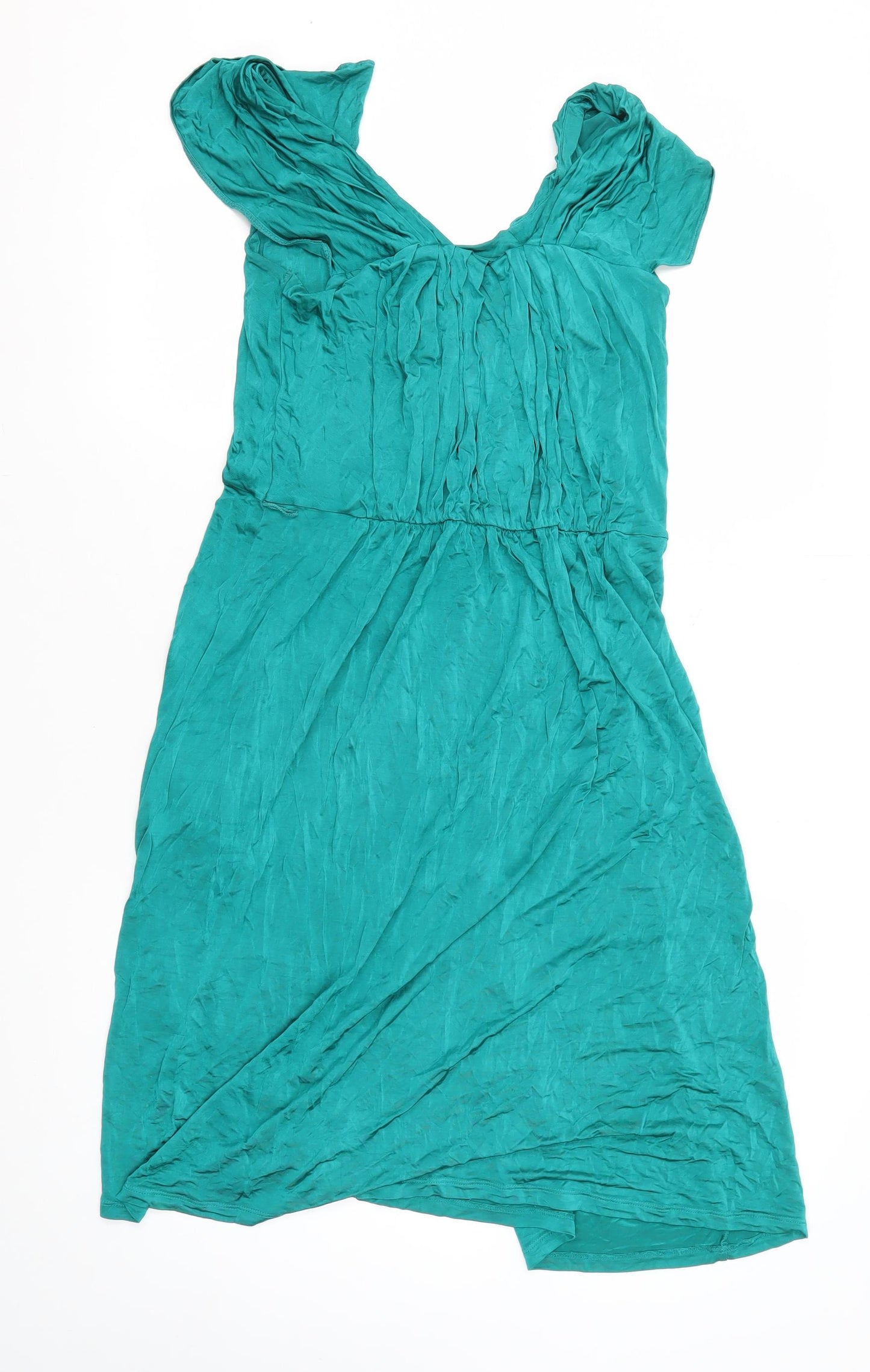 Marks and Spencer Green A-Line Dress Size 12