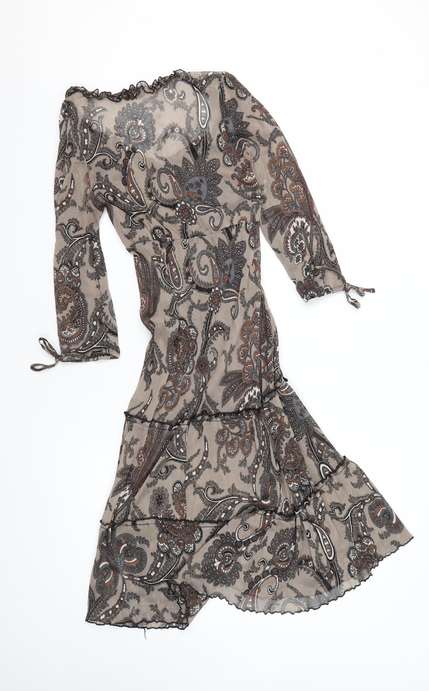 Marks & Spencer Women's Multicoloured Midi Shift Dress