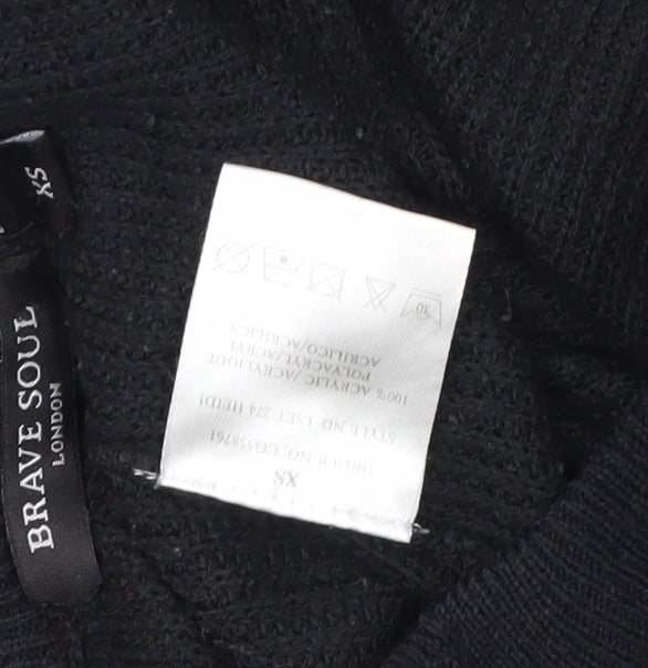 Brave Soul Women's Black XS Trousers