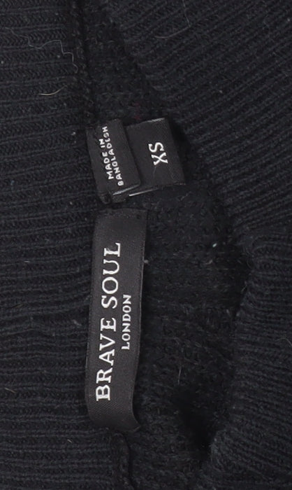 Brave Soul Women's Black XS Trousers