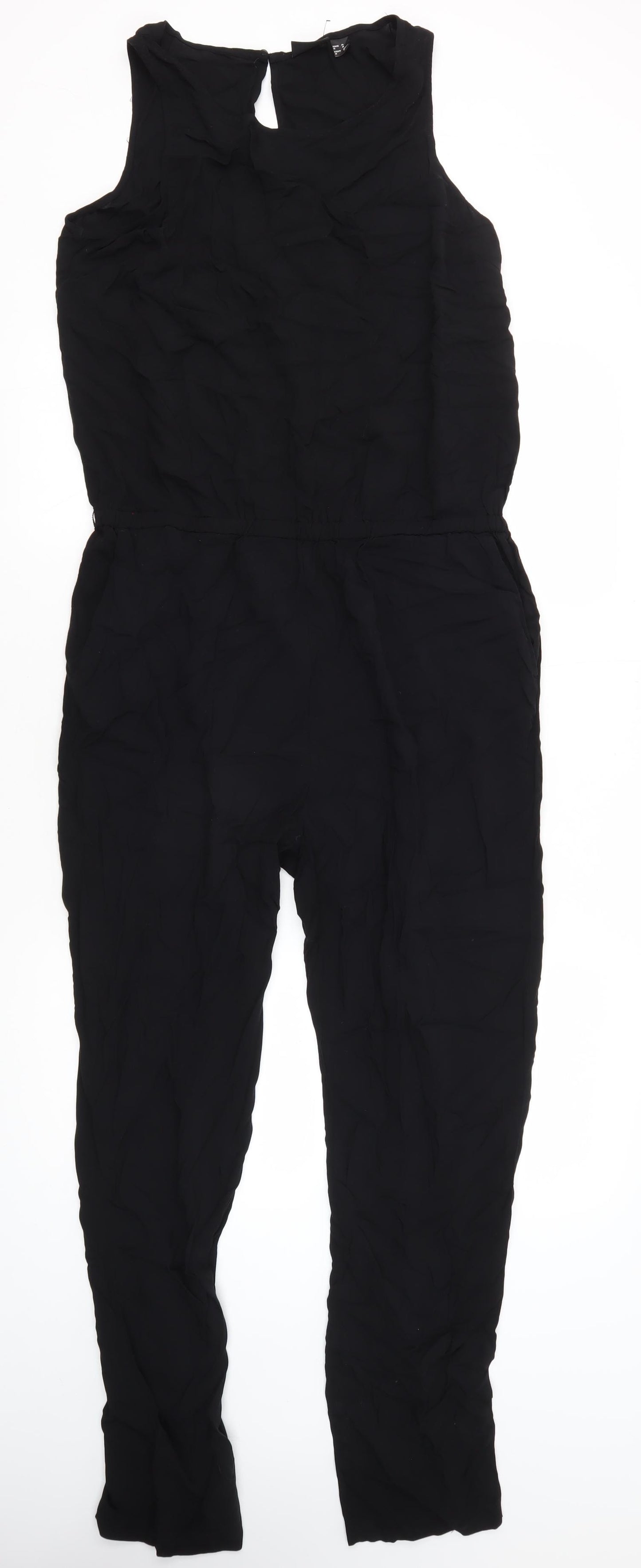 Esmara Women's Black Sleeveless Jumpsuit Size 14