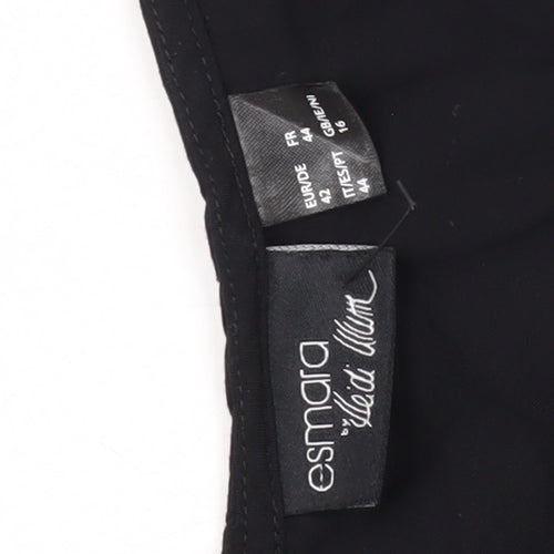 Esmara Women's Black Sleeveless Jumpsuit Size 14