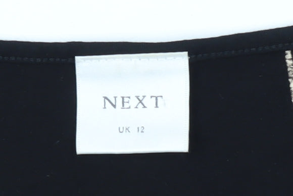 Next Women's Multicoloured Floral Cap Sleeve T-Shirt