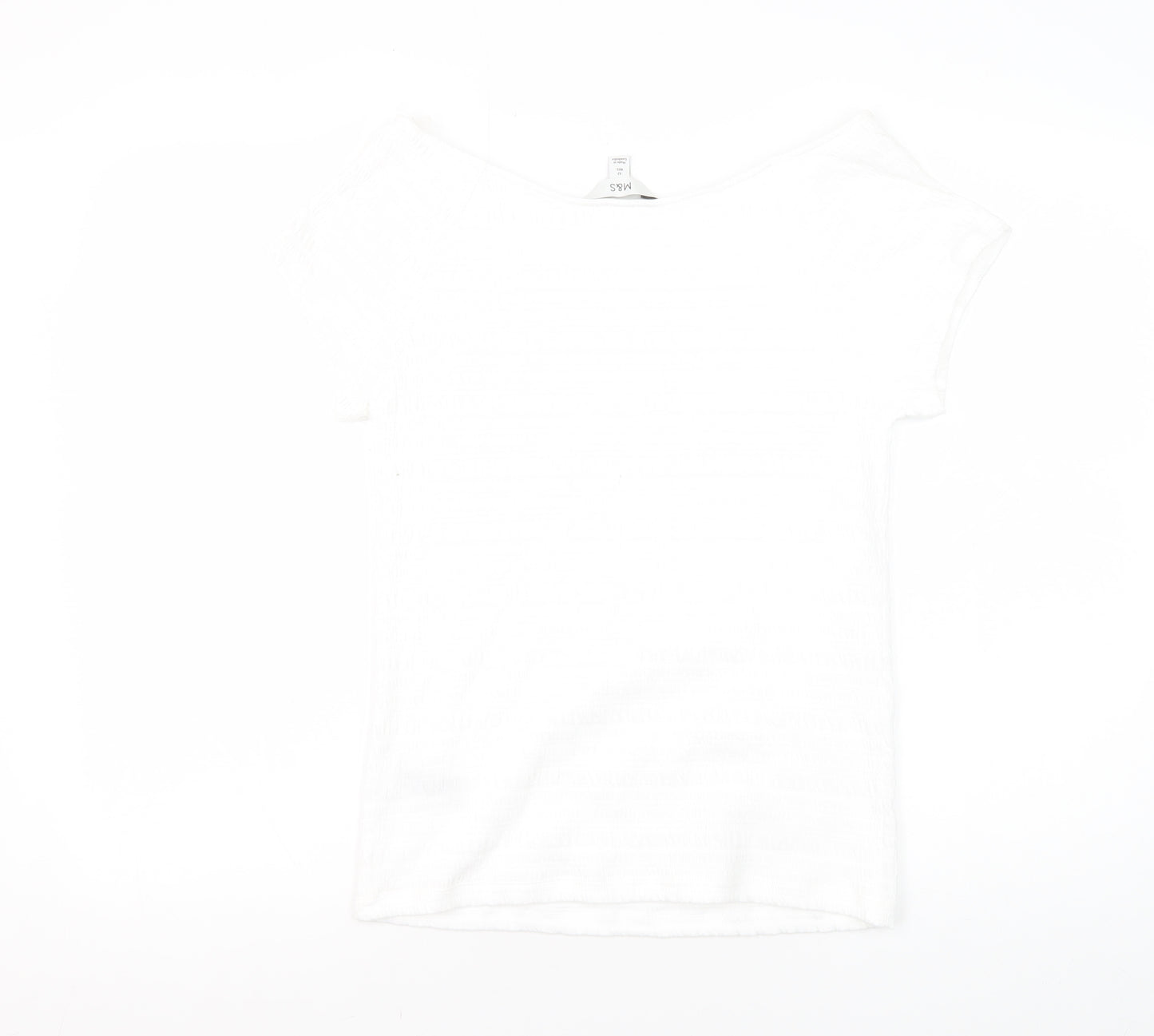 Marks and Spencer White Women's Top Size 12