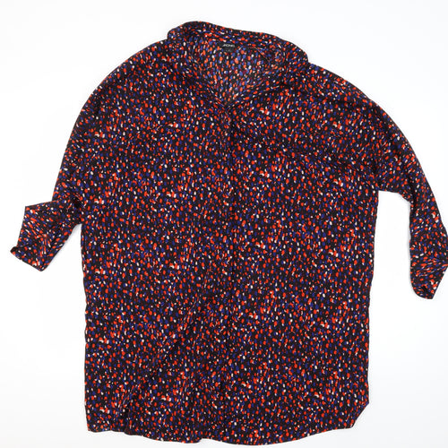 Monki Women's Multicoloured Button-Up Shirt, S