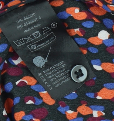 Monki Women's Multicoloured Button-Up Shirt, S