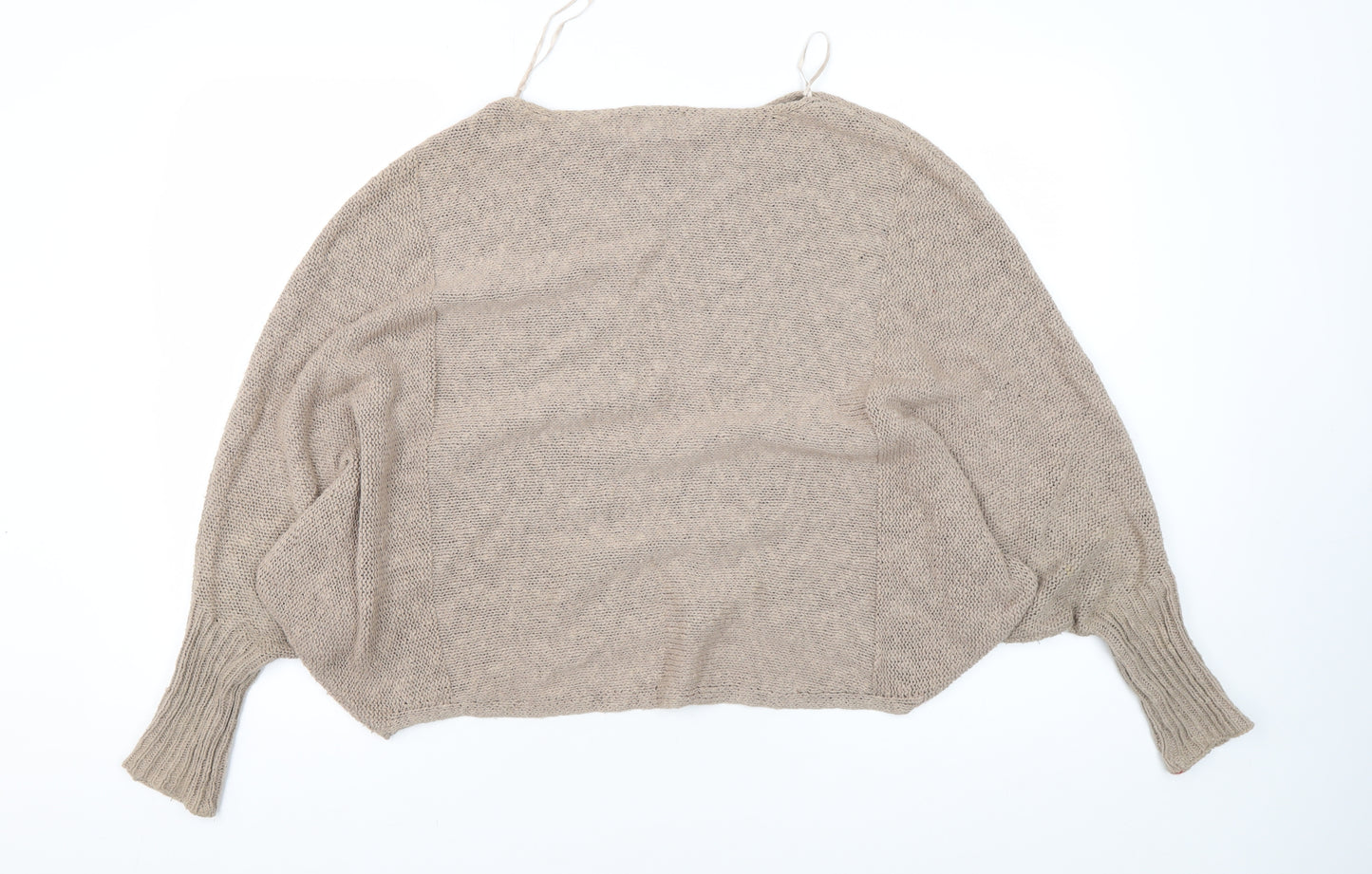 Shrinking Violet Women's Beige Pullover Jumper Size S
