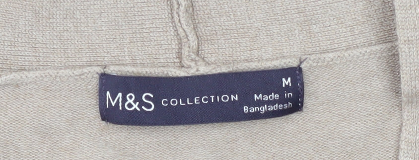 Marks and Spencer Women's Beige Cardigan, Size M