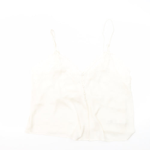Marks and Spencer Women's Ivory Camisole Tank Size 14