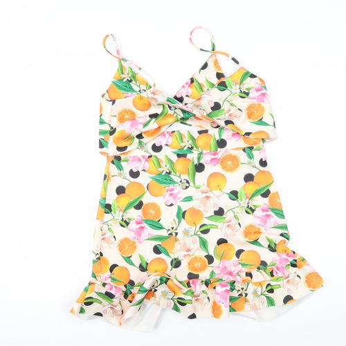 ASOS Women’s Floral Cut Out Slip Dress, Size 12