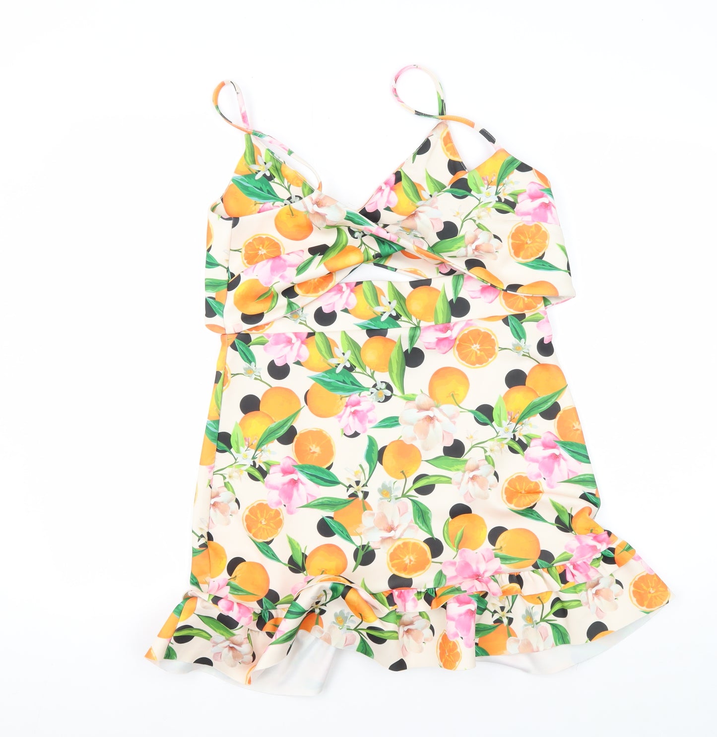 ASOS Women’s Floral Cut Out Slip Dress, Size 12