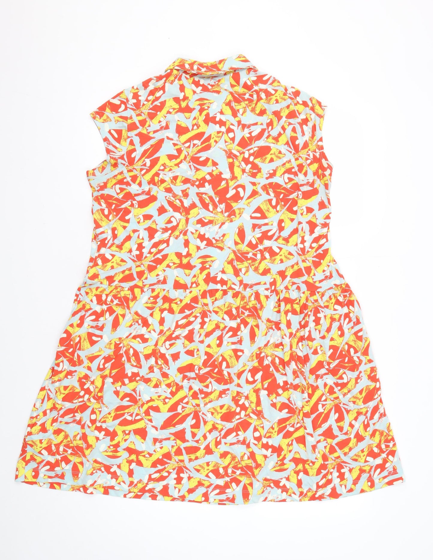 White Stuff Women's Multicoloured Petite Shirt Dress