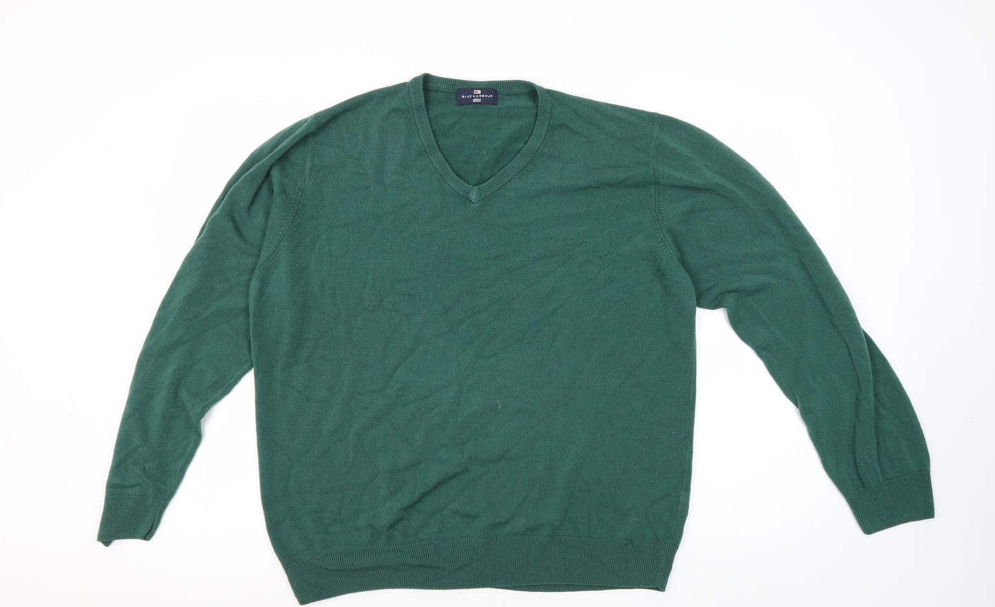 Marks and Spencer Men's Green Pullover Jumper XL