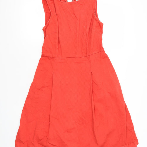 Dickins & Jones Women's Red A-Line Dress Size 10