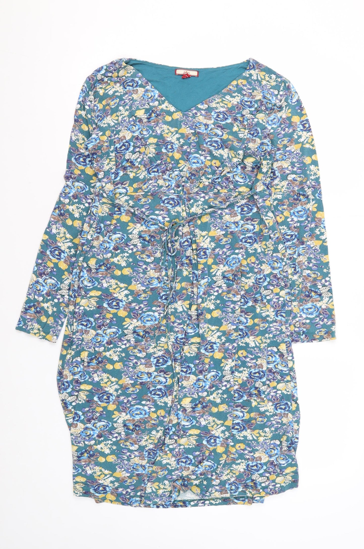 Joe Browns Women's Floral Wrap Dress, Size 12, Multicoloured