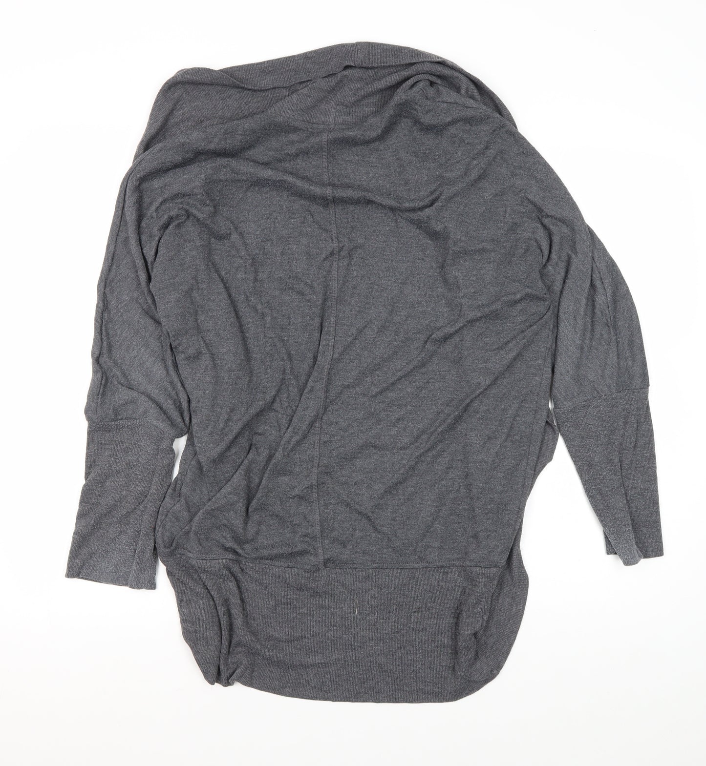 Gap Women's Grey Cardigan Jumper Long Sleeve L