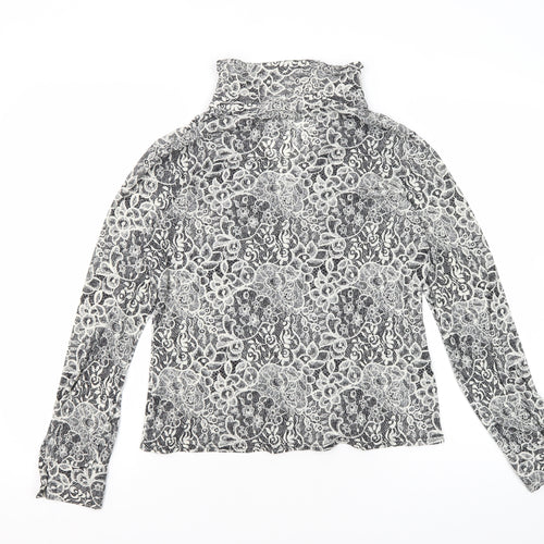 Vie de Mode Women's Multicoloured Button-Up Shirt