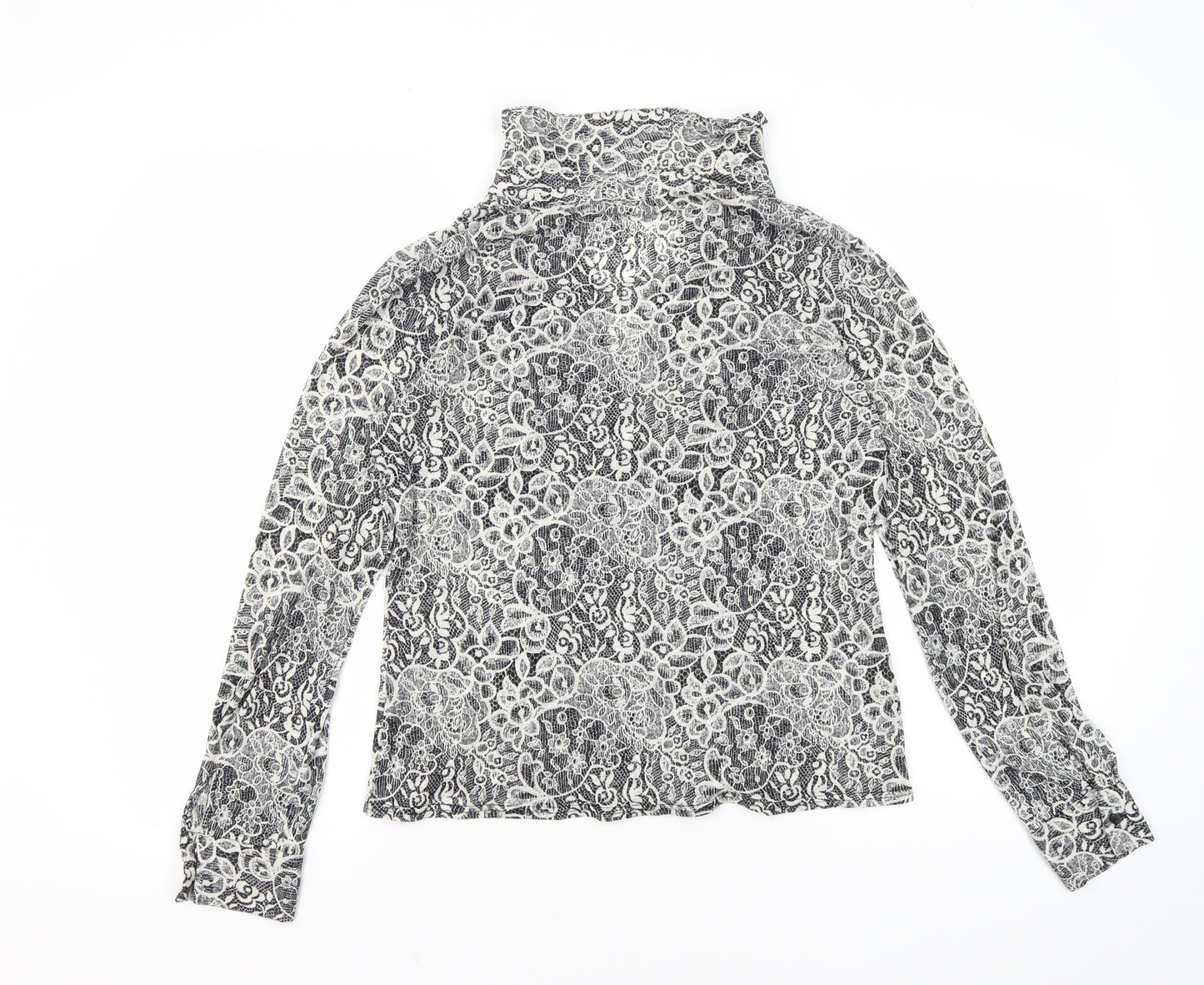 Vie de Mode Women's Multicoloured Button-Up Shirt