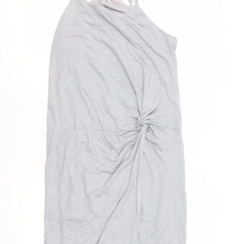 Promod Women's Grey Slip Dress, Size S, Casual Summer Style