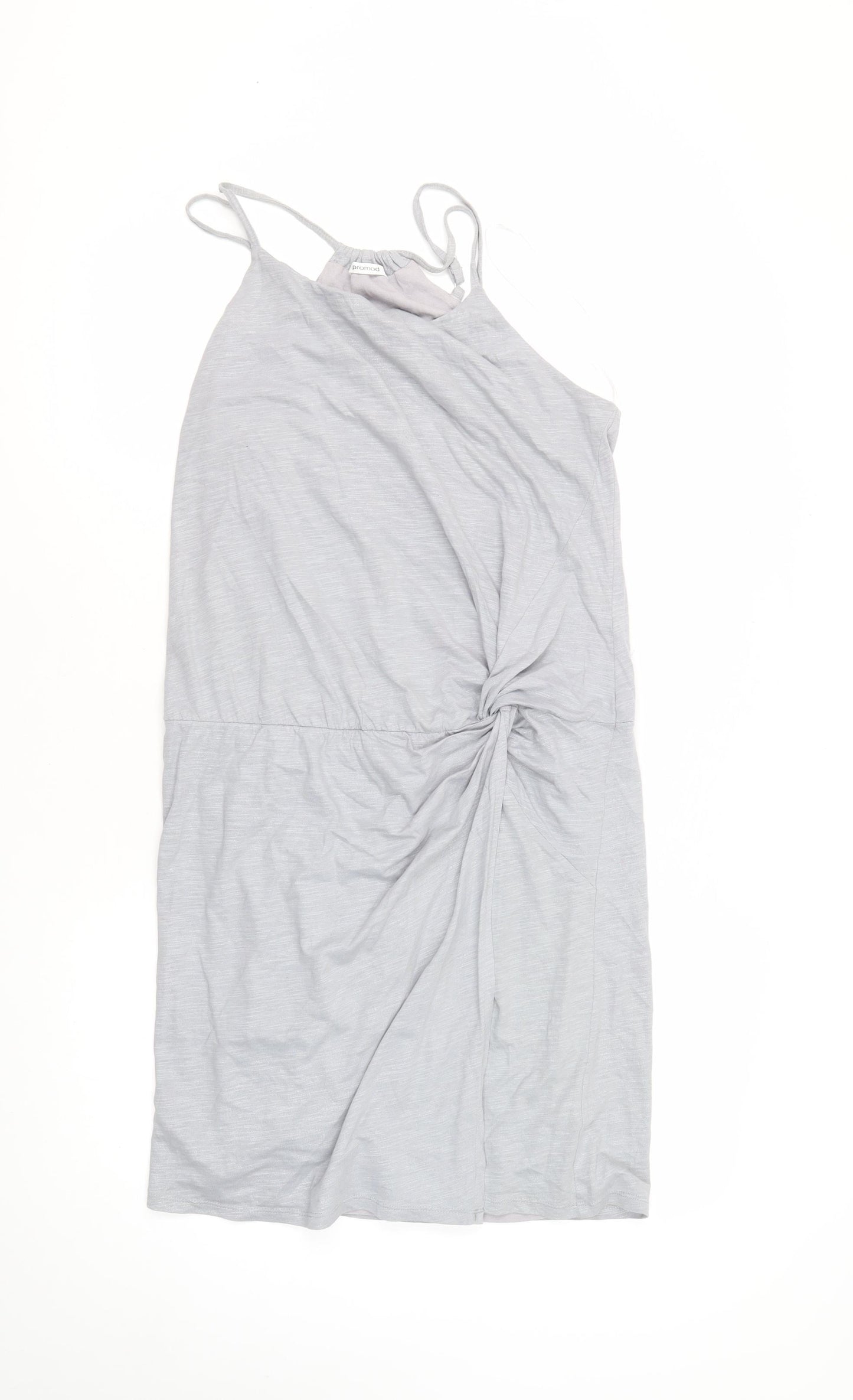 Promod Women's Grey Slip Dress, Size S, Casual Summer Style