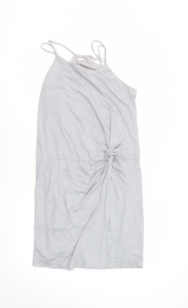 Promod Women's Grey Slip Dress, Size S, Casual Summer Style