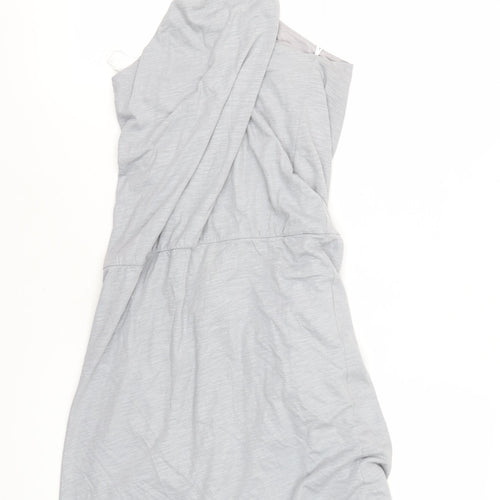 Promod Women's Grey Slip Dress, Size S, Casual Summer Style
